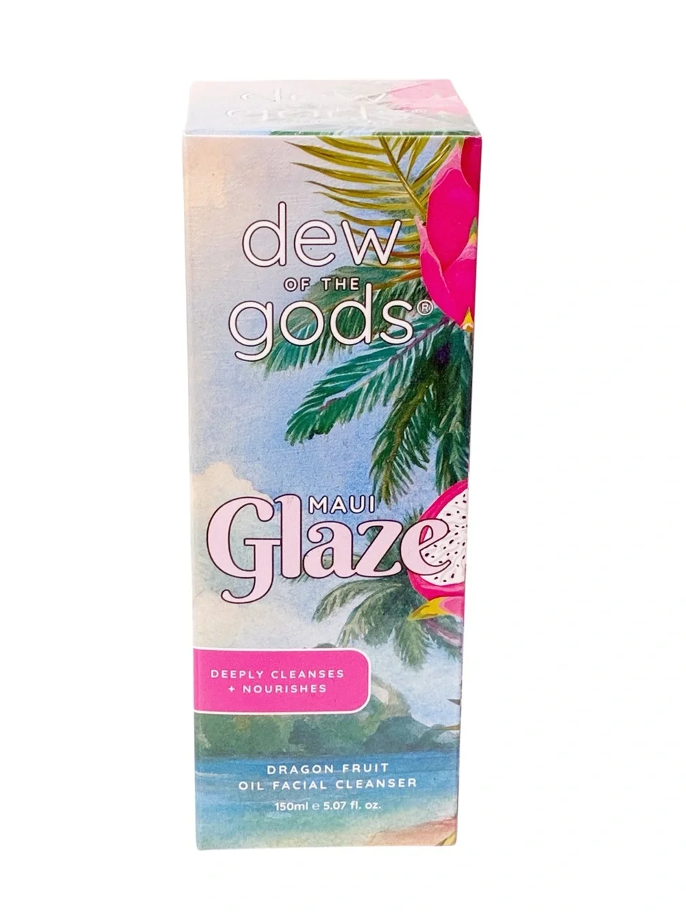Dew of the Gods Glaze Dragon Fruit Oil Facial Cleanser hyaluronic acid NEW